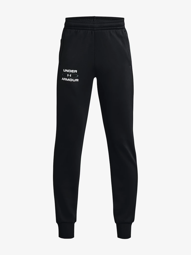 Chlapecké tepláky Under Armour  Armour Fleece Graphic Jgrs-BLK
