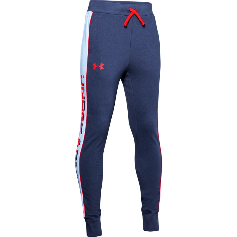Chlapecké tepláky Under Armour Rival Terry modré