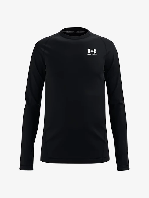 Chlapecké tričko Under Armour ColdGear LS-BLK