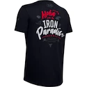 Chlapecké Tričko Under Armour Project Rock Iron Paradise SS černé