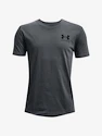 Chlapecké tričko Under Armour  Sportstyle Left Chest SS-GRY L