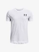 Chlapecké tričko Under Armour  SPORTSTYLE LEFT CHEST SS-WHT S