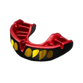 Chránič zubů Opro GOLD JAWZ Black/Red/Gold Senior