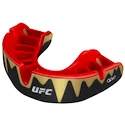 Chránič zubů Opro  PLATINUM UFC Black/Red/Gold Senior