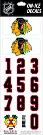 Čísla na helmu Sportstape ALL IN ONE HELMET DECALS - CHICAGO BLACKHAWKS