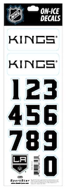 Čísla na helmu Sportstape ALL IN ONE HELMET DECALS - LOS ANGELES KINGS