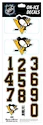 Čísla na helmu Sportstape  ALL IN ONE HELMET DECALS - PITTSBURGH PENGUINS