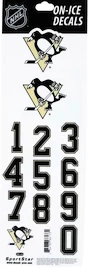 Čísla na helmu Sportstape ALL IN ONE HELMET DECALS - PITTSBURGH PENGUINS