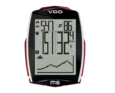 Cyclocomputer VDO M6.1 WL bezdrátový