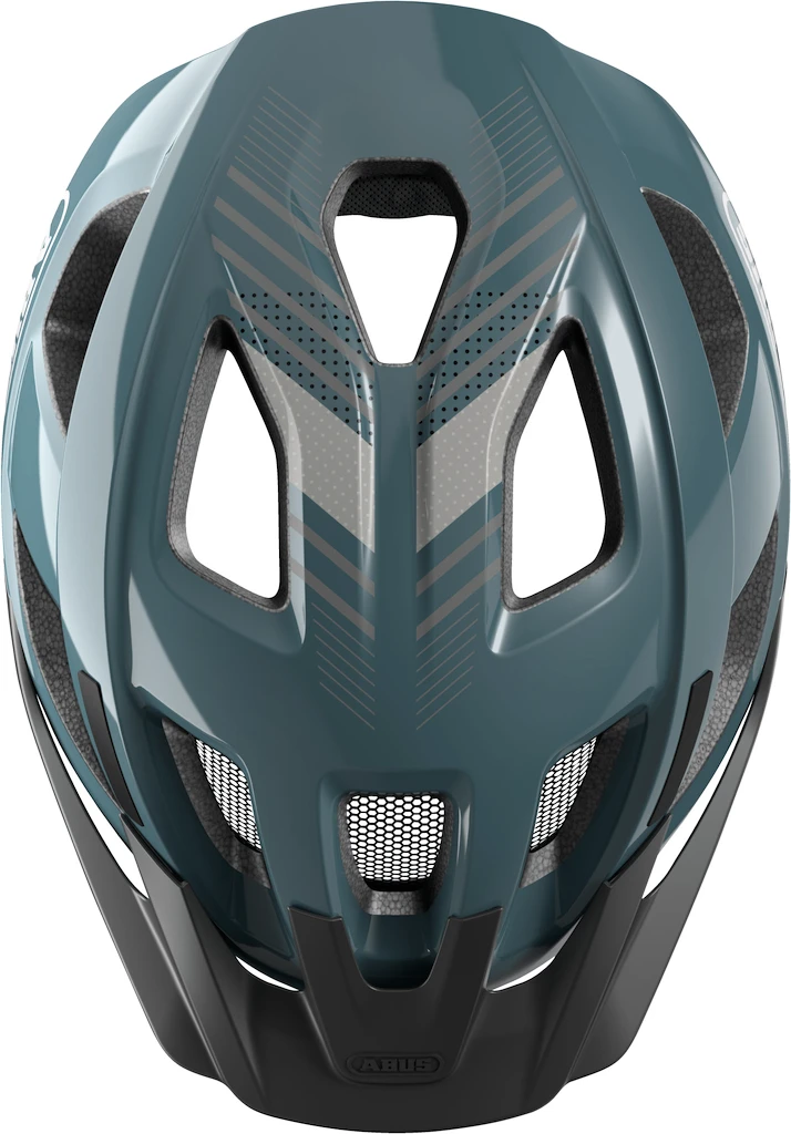 Cyklistická helma Abus Aduro 3.0 Led Glacier Blue