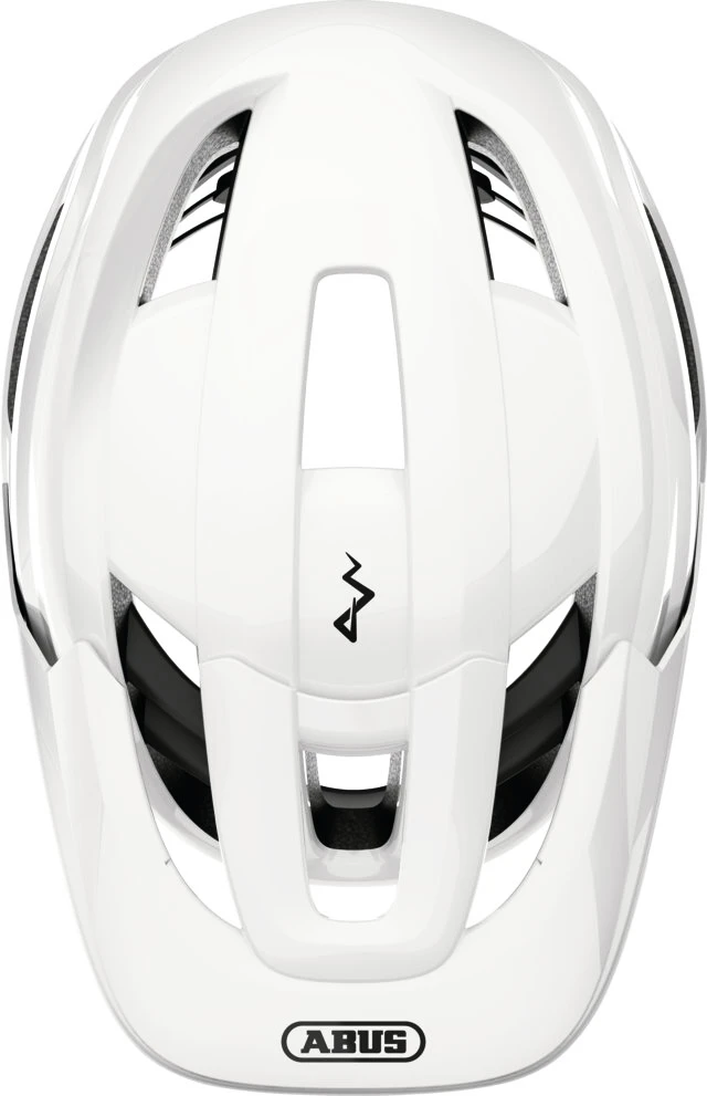 Cyklistická helma Abus Cliffhanger Mips Shiny White