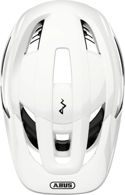 Cyklistická helma Abus Cliffhanger Mips Shiny White S