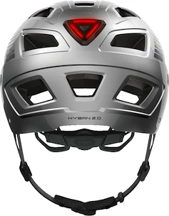 Cyklistická helma Abus Hyban 2.0 Signal Silver  M