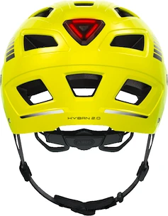 Cyklistická helma Abus Hyban 2.0 Signal Yellow  L