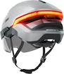 Cyklistická helma Abus Hyp-E Ace Gleam Silver