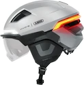 Cyklistická helma Abus Hyp-E Ace Gleam Silver