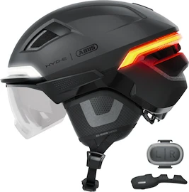 Cyklistická helma Abus Hyp-E Bl.Ace Volcano Titan