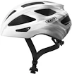 Cyklistická helma Abus Macator White Silver