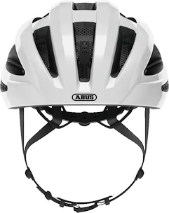 Cyklistická helma Abus Macator White Silver