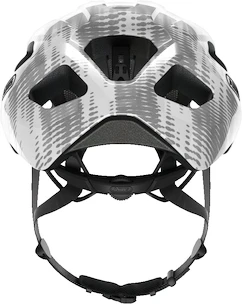 Cyklistická helma Abus Macator White Silver