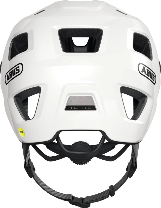 Cyklistická helma Abus Motrip Shiny White