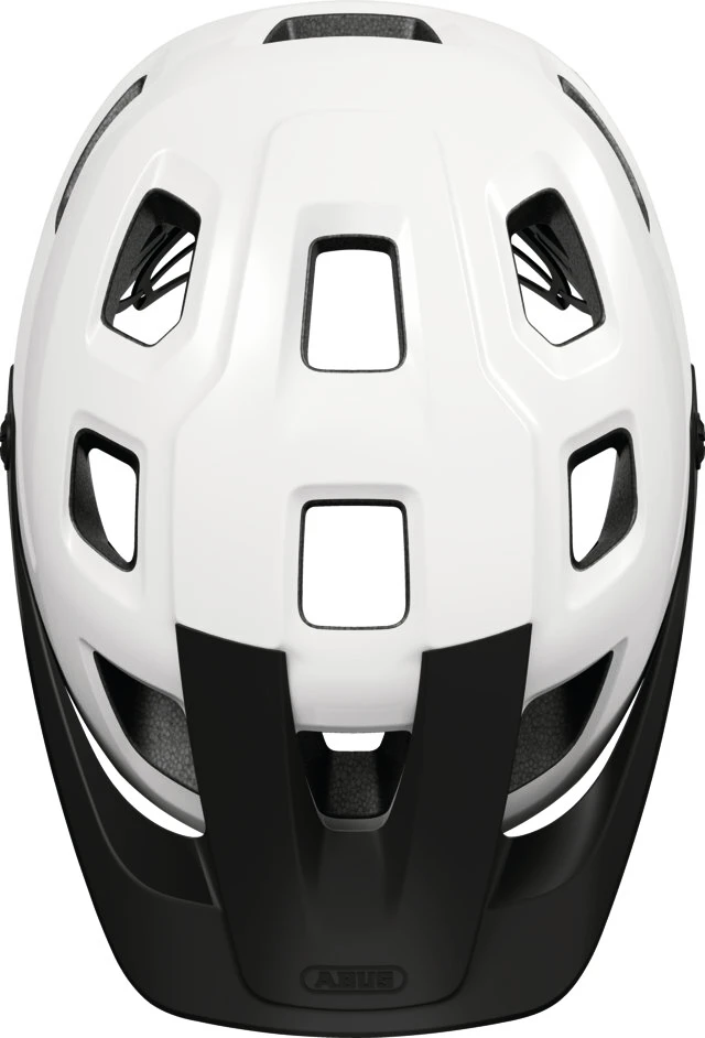Cyklistická helma Abus Motrip Shiny White