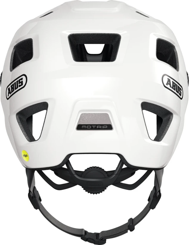 Cyklistická helma Abus Motrip Shiny White S
