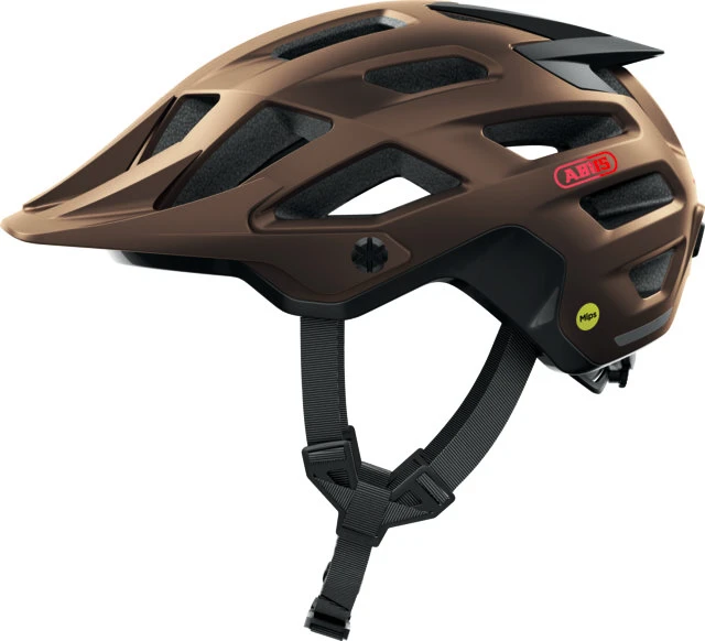 Cyklistická helma Abus Moventor 2.0 Mips Metallic Copper