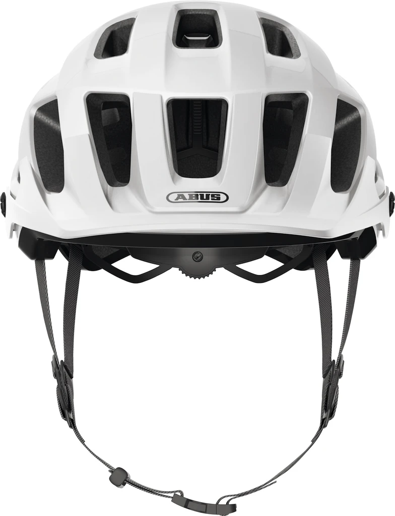 Cyklistická helma Abus Moventor 2.0 Mips Shiny White