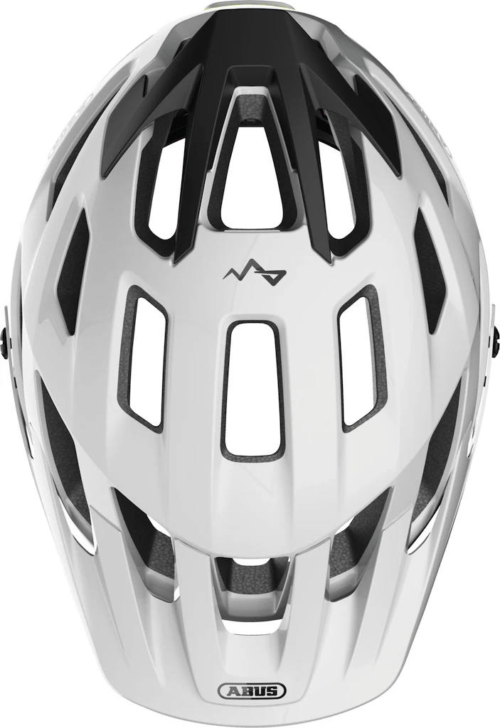 Cyklistická helma Abus Moventor 2.0 Mips Shiny White