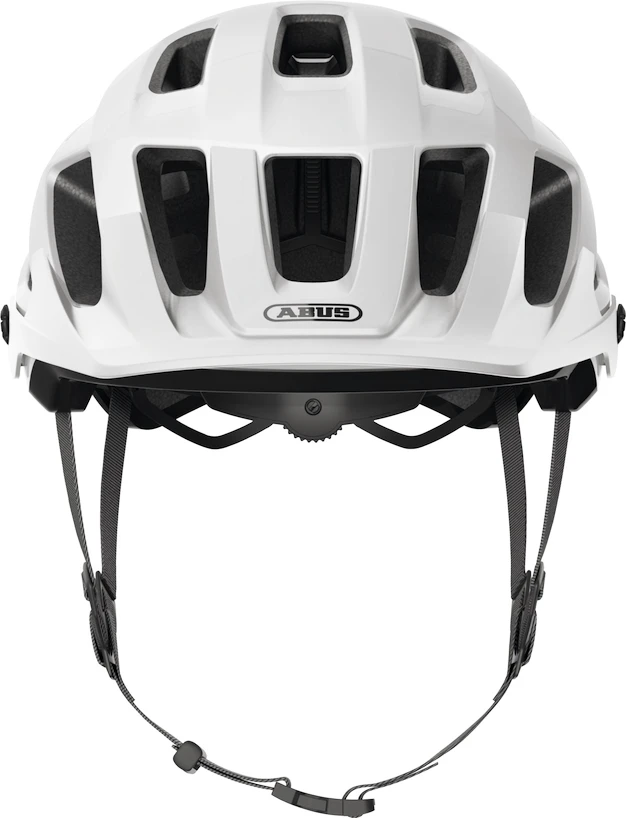 Cyklistická helma Abus Moventor 2.0 Mips Shiny White