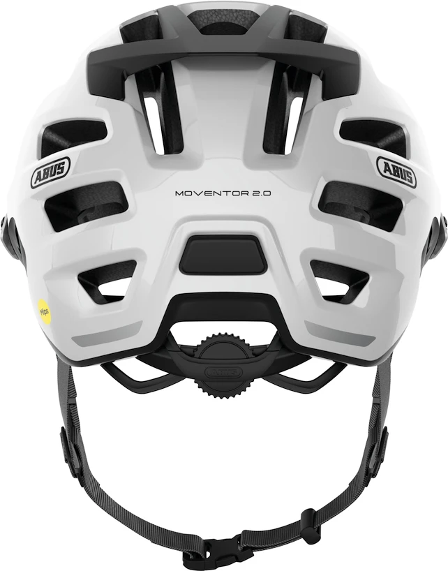 Cyklistická helma Abus Moventor 2.0 Mips Shiny White