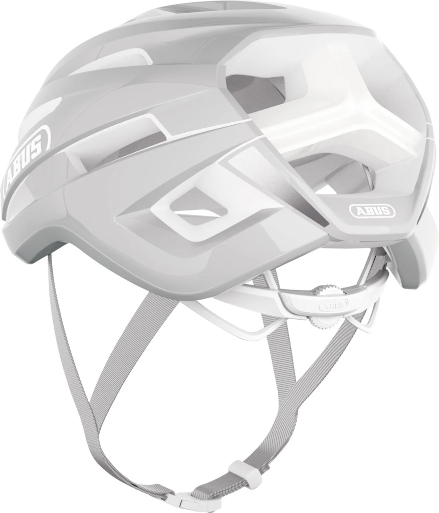 Cyklistická helma Abus Stormchaser Ace Pure Grey