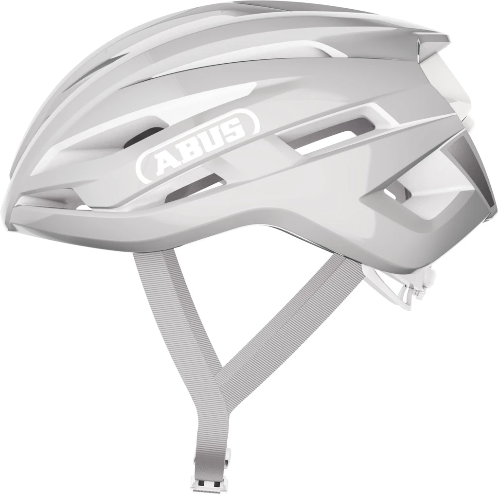 Cyklistická helma Abus Stormchaser Ace Pure Grey
