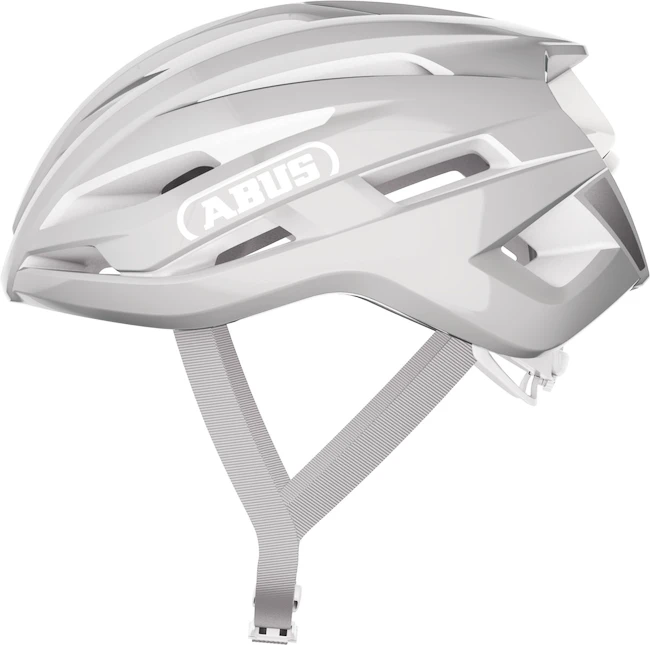 Cyklistická helma Abus Stormchaser Ace Pure Grey