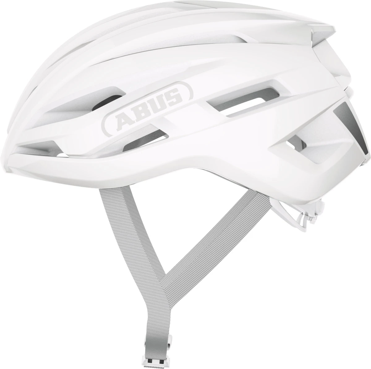 Cyklistická helma Abus Stormchaser Ace Pure White S