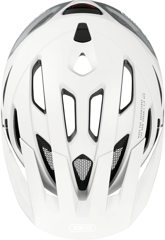 Cyklistická helma Abus Urban-I 3.0 Ace Polar White L