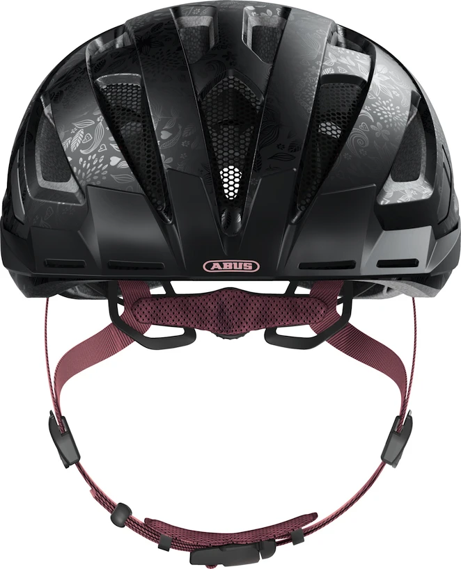 Cyklistická helma Abus Urban-I 3.0 Flower Art  S