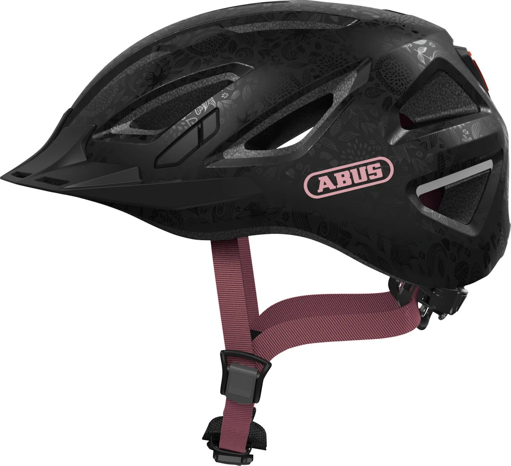 Cyklistická helma Abus Urban-I 3.0 Flower Art  S