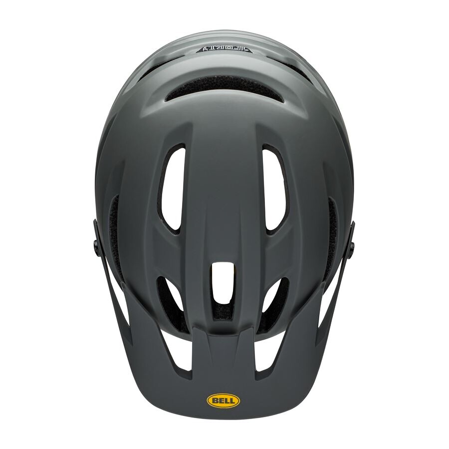 Bell 4Forty Matt/Gloss Grey/Yellow 2025 - thumb (2)