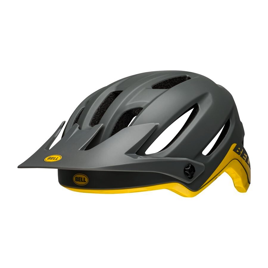 Bell 4Forty Matt/Gloss Grey/Yellow 2025 - thumb (4)