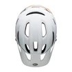 Cyklistická helma BELL 4Forty matná bílo-oranžová