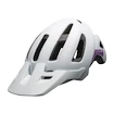 Cyklistická helma Bell  Nomad white/purple