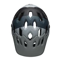 Cyklistická helma BELL Super 3 matná šedo-černá