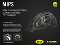 Cyklistická helma BELL Super 3 MIPS matná modrá - bílá