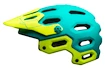 Cyklistická helma BELL Super 3 MIPS matná zelená - žlutá