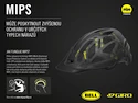 Cyklistická helma BELL Super 3 MIPS matná zelená - žlutá