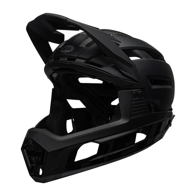 Cyklistická helma Bell  Super Air R Spherical Mat/Glos Black S