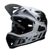 Cyklistická helma Bell  Super DH Spherical Mat Black/White