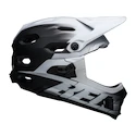 Cyklistická helma Bell  Super DH Spherical Mat Black/White